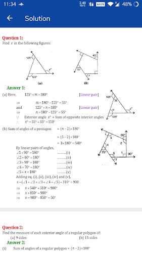 Class 8 Maths Solution NCERT स्क्रीनशॉट 2