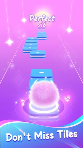 Fluffy Ball: Music Hop Game应用截图第1张