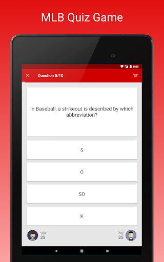 Fan Quiz for MLB Ekran Görüntüsü 3