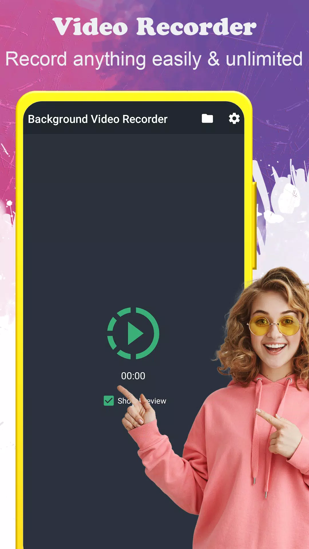 фоновый видеомагнитофон Скриншот 0