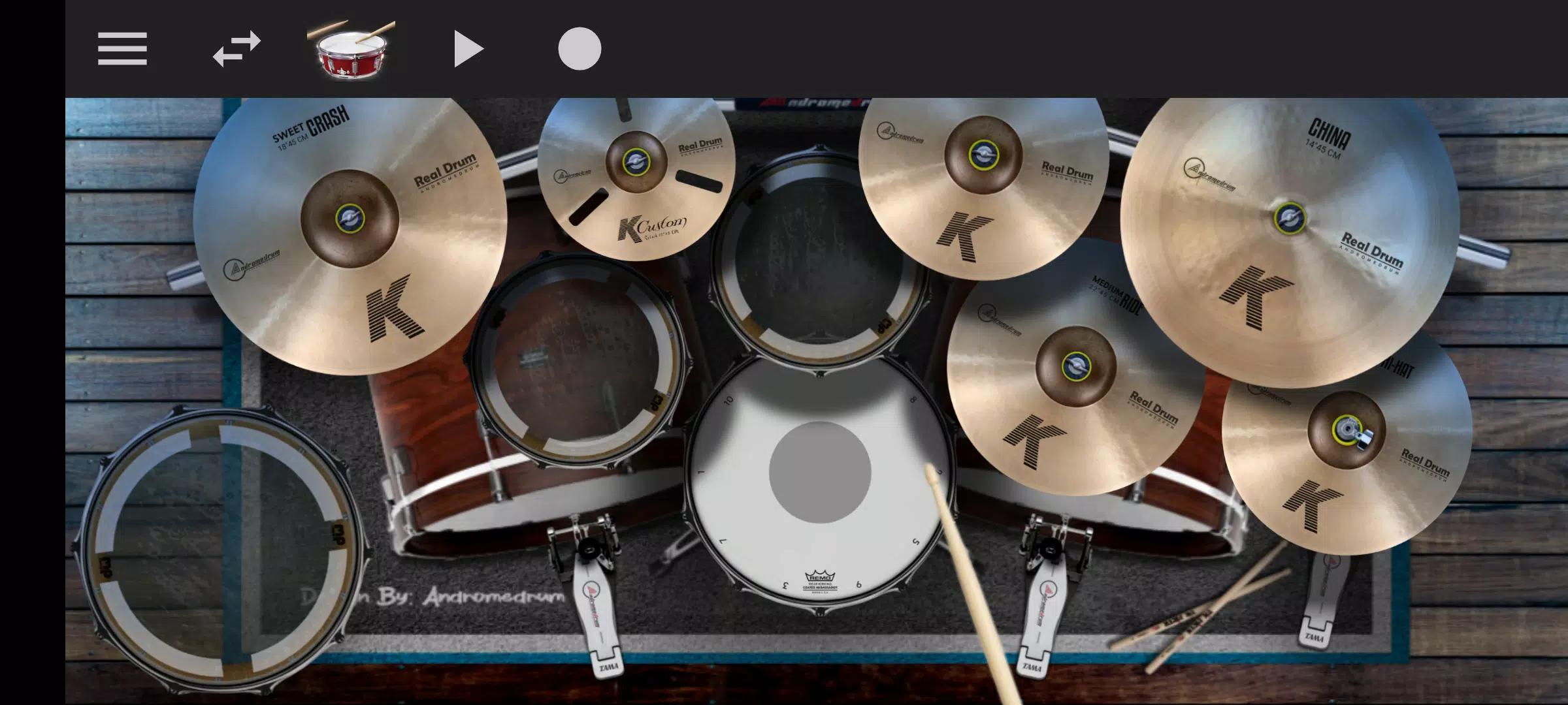 Mega Drum - Drumming App Screenshot 0