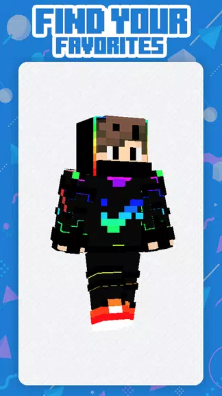 Neon Squad Skin Minecraft Captura de pantalla 2