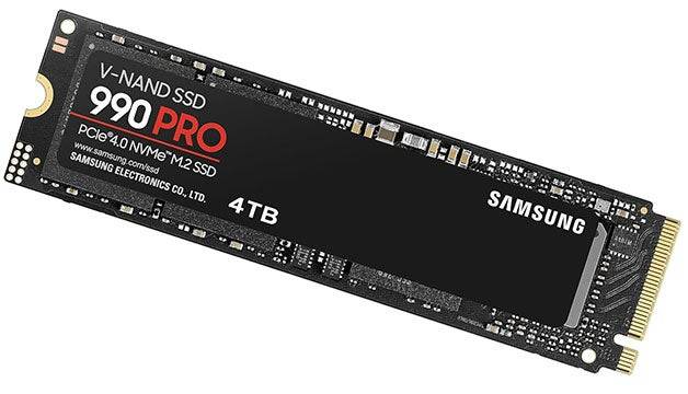 4TB Samsung 990 Pro PCIe 4.0 M.2 SSD：今日120ドルを節約