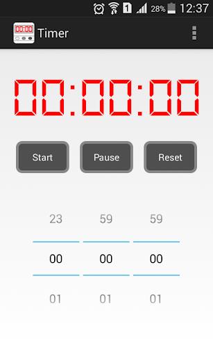 Timer and Stopwatch Captura de pantalla 0