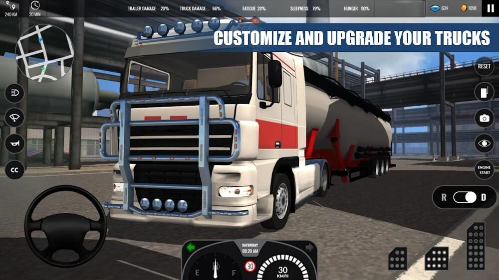 Truck Simulator PRO Europe 스크린샷 2