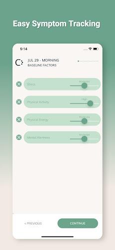 Commonality Health Tracker Screenshot 2