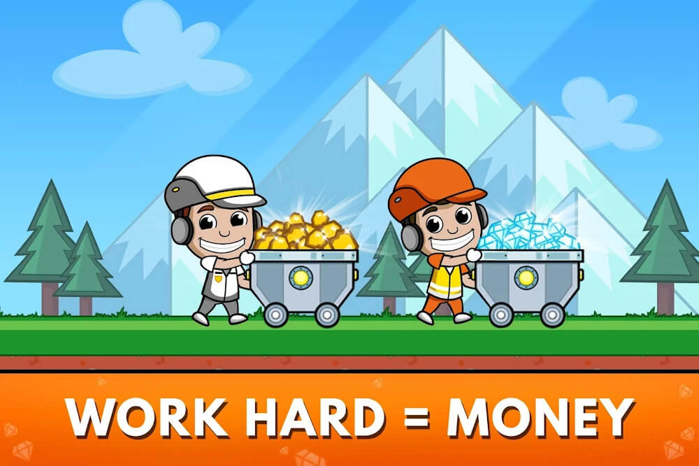 Idle Miner Tycoon Mod Ảnh chụp màn hình 1