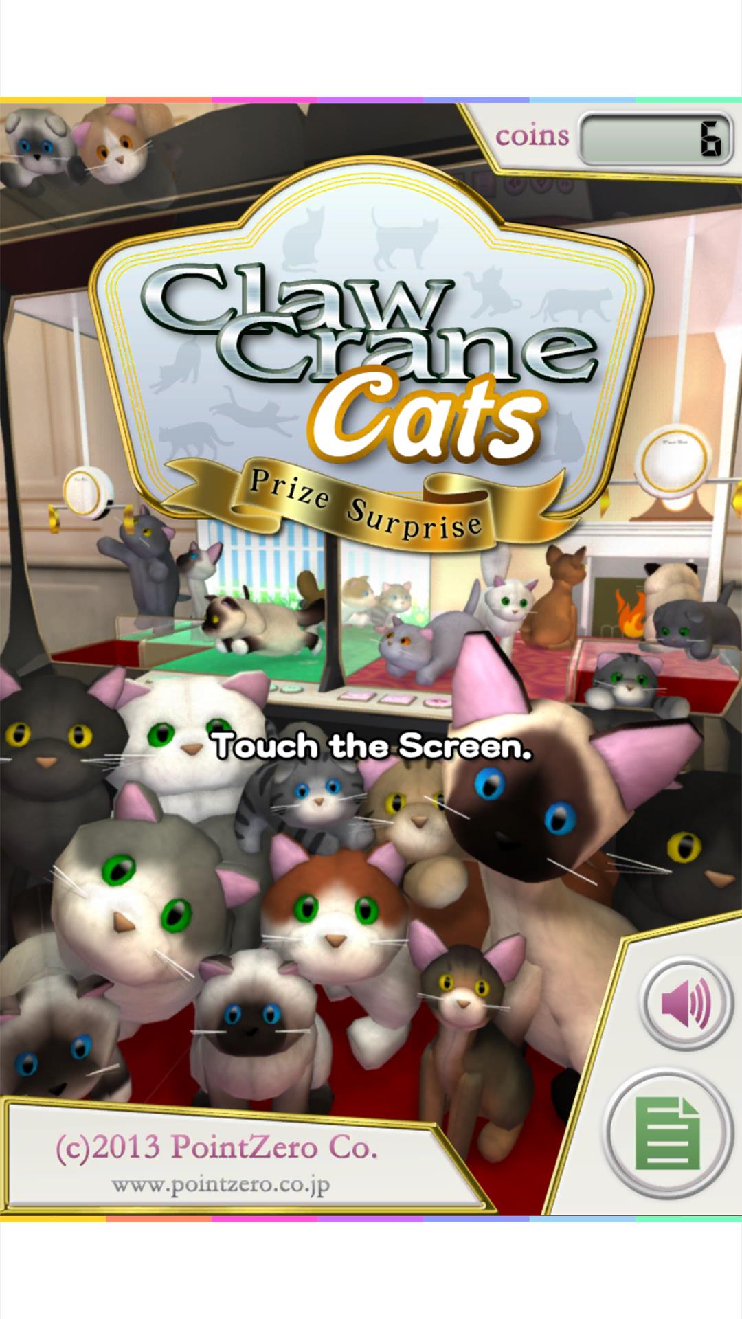 Claw Crane Cats Captura de tela 0