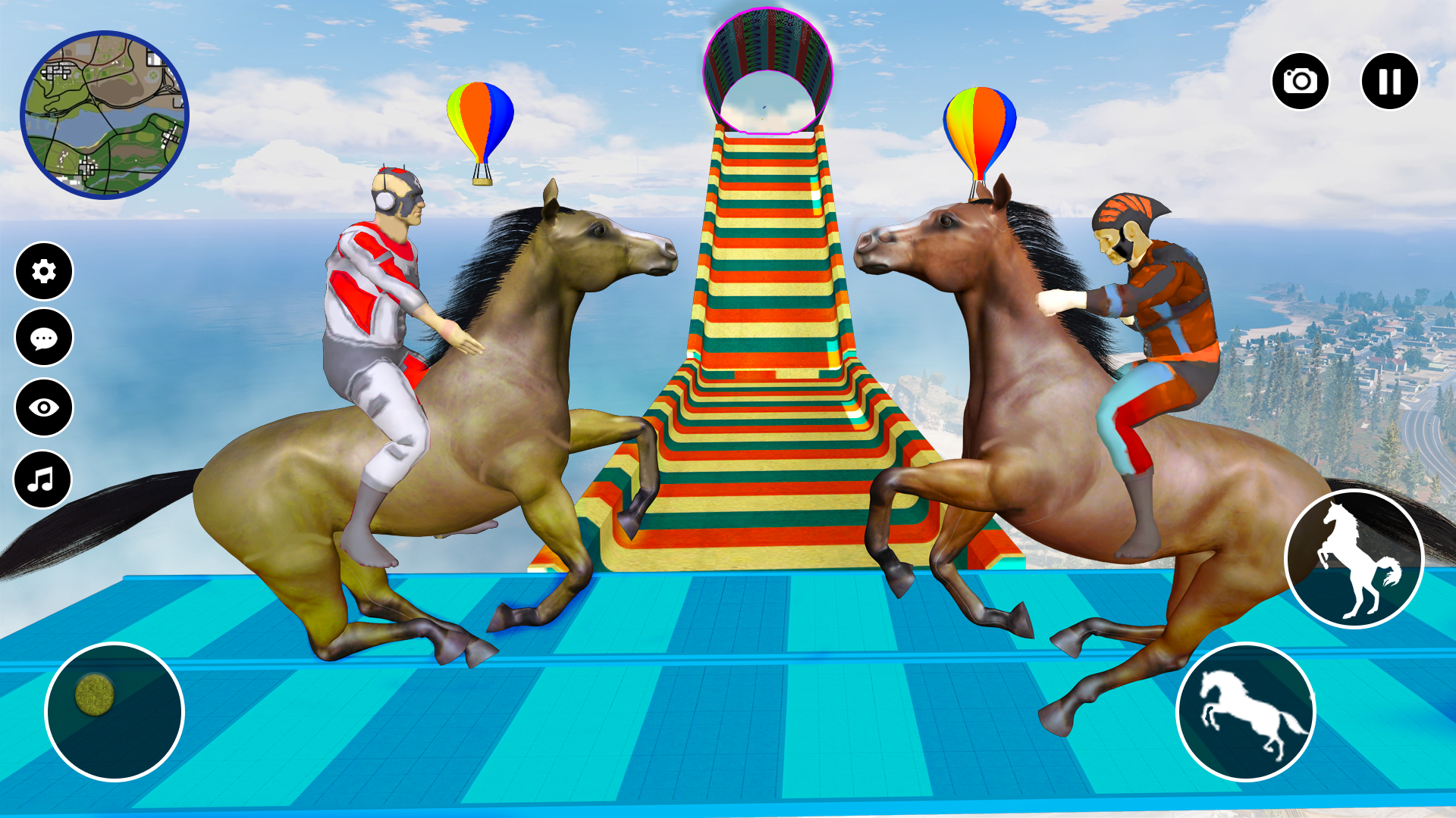 GT Horse Racing Games Horse 3d 스크린샷 1