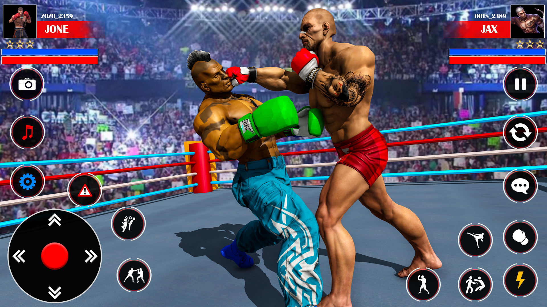 Real Punch Boxing Games 3d Скриншот 0