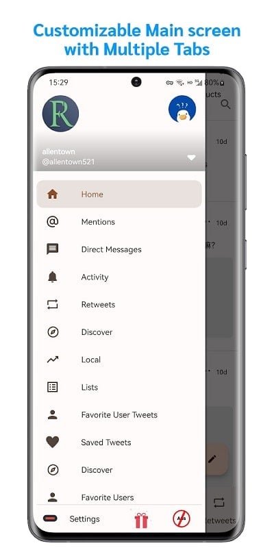 FocusTwitter স্ক্রিনশট 2