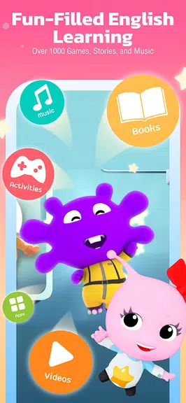 Galaxy Kids - Learning English 스크린샷 1