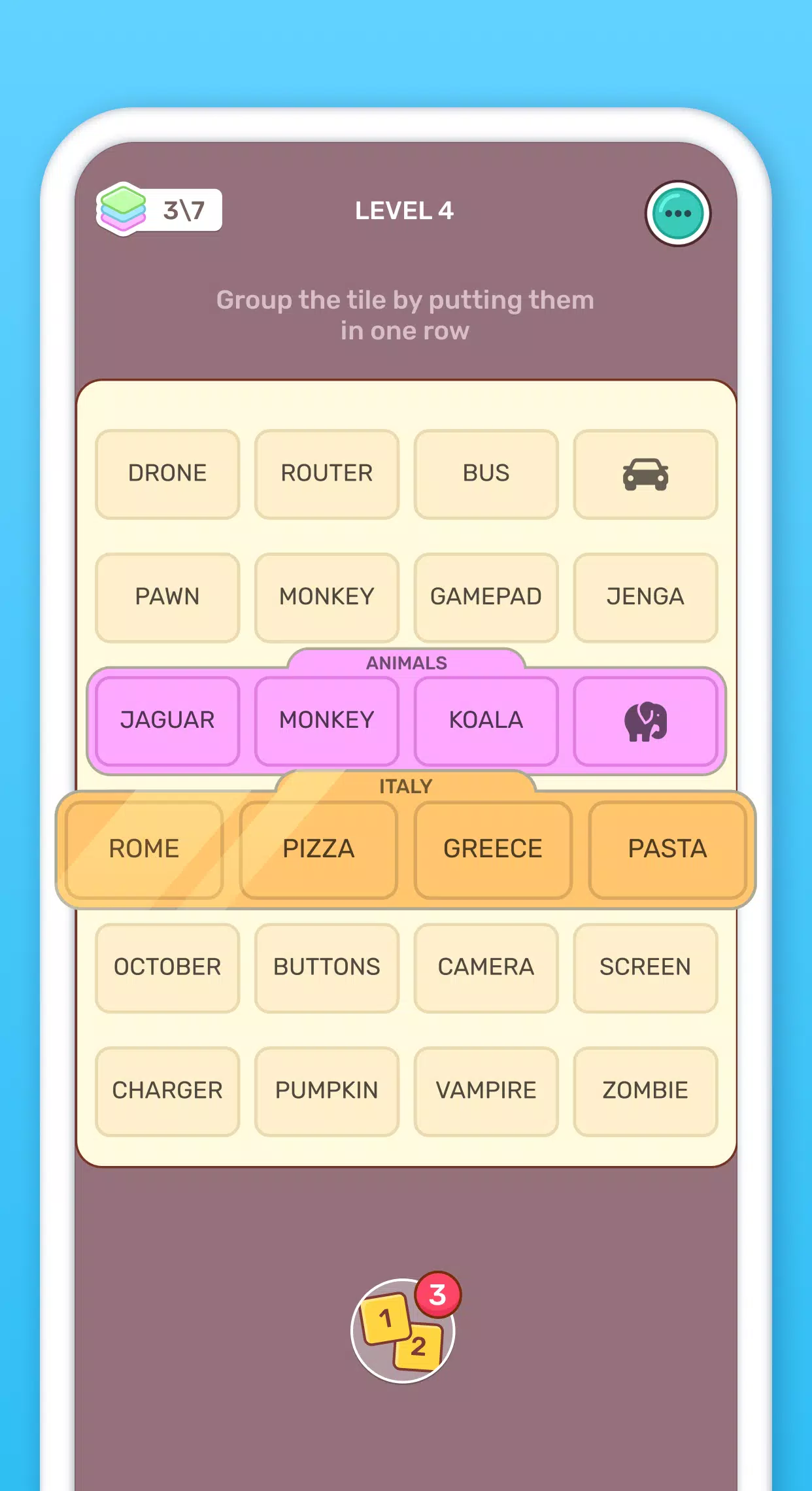 Connect Word ဖန်သားပြင်ဓာတ်ပုံ 1