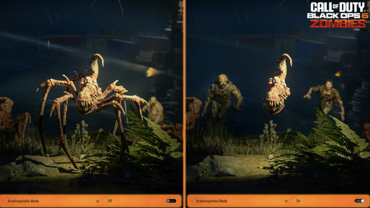 Black Ops 6 thông báo chế độ arachnophobia