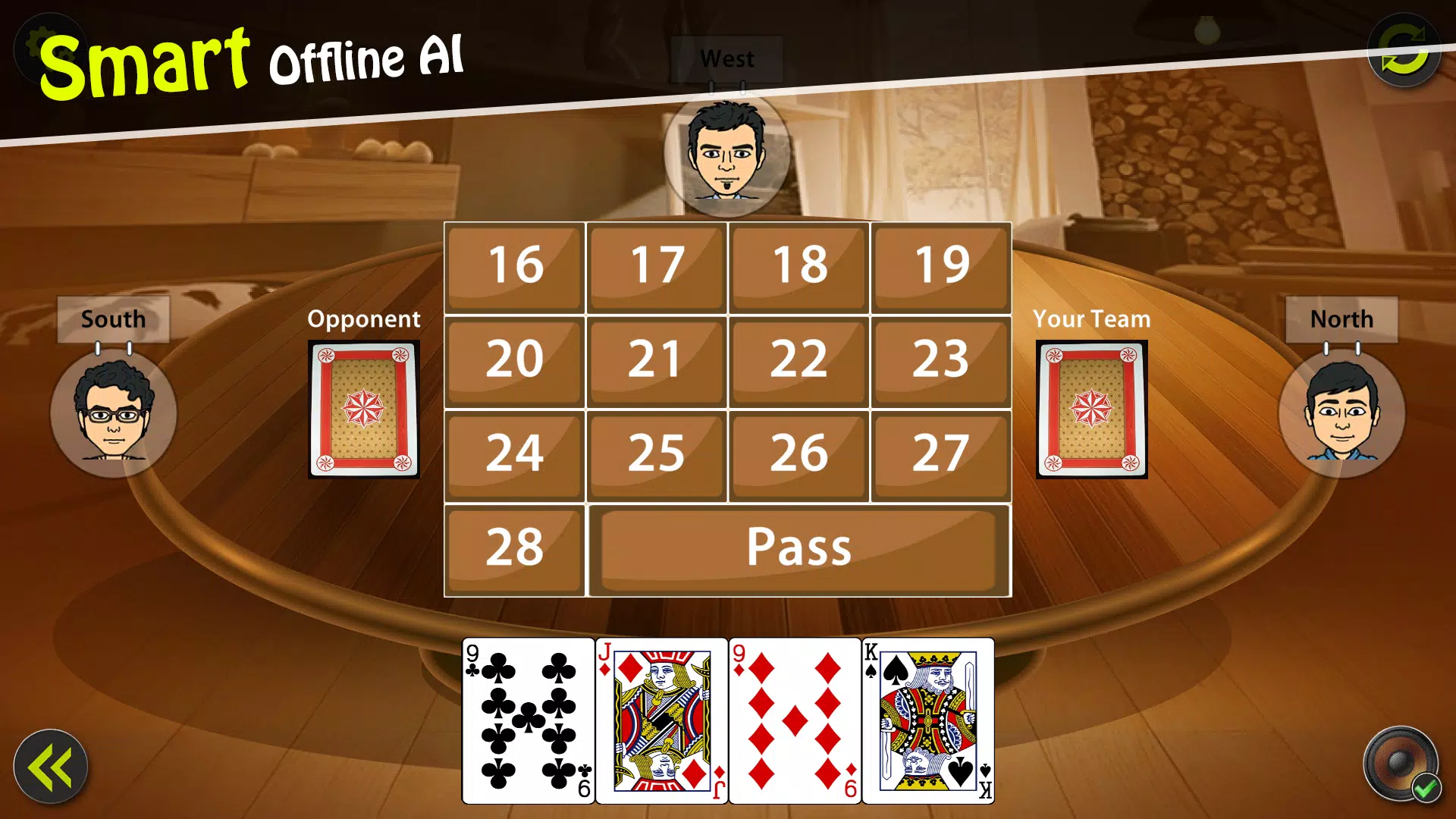 29 Card Game Screenshot 2