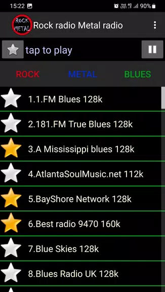 Rock + Metal radio স্ক্রিনশট 2