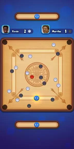 Carrom Strike - Disc Pool Game Скриншот 2