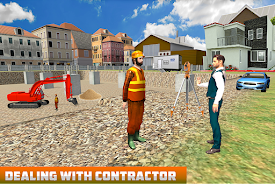 House Construction Simulator स्क्रीनशॉट 0