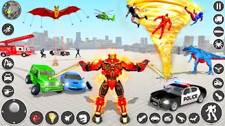 Robot Game Mobil pmk Car Games ภาพหน้าจอ 0