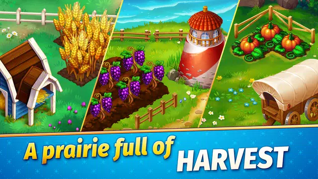 Solitaire Golden Prairies Скриншот 1