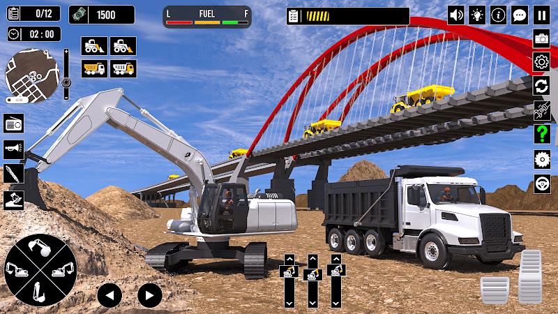 Construction Game: Truck Games স্ক্রিনশট 0