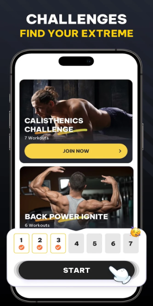 The Muscle Monster Workout Planner স্ক্রিনশট 2