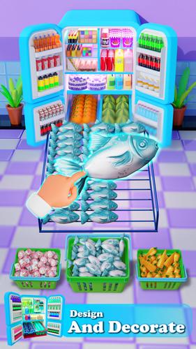 Fill The Fridge Organizer Game Capture d'écran 2
