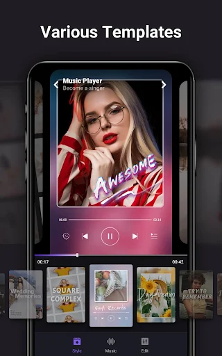 Filmigo Video Maker Mod ဖန်သားပြင်ဓာတ်ပုံ 0