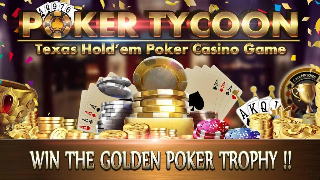 Poker Tycoon - Texas Hold’em Poker Casino Game应用截图第0张