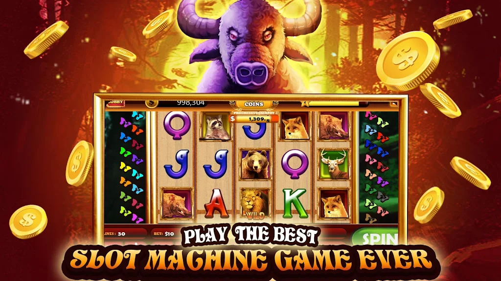 Grand Buffalo Slots Fortunes स्क्रीनशॉट 0