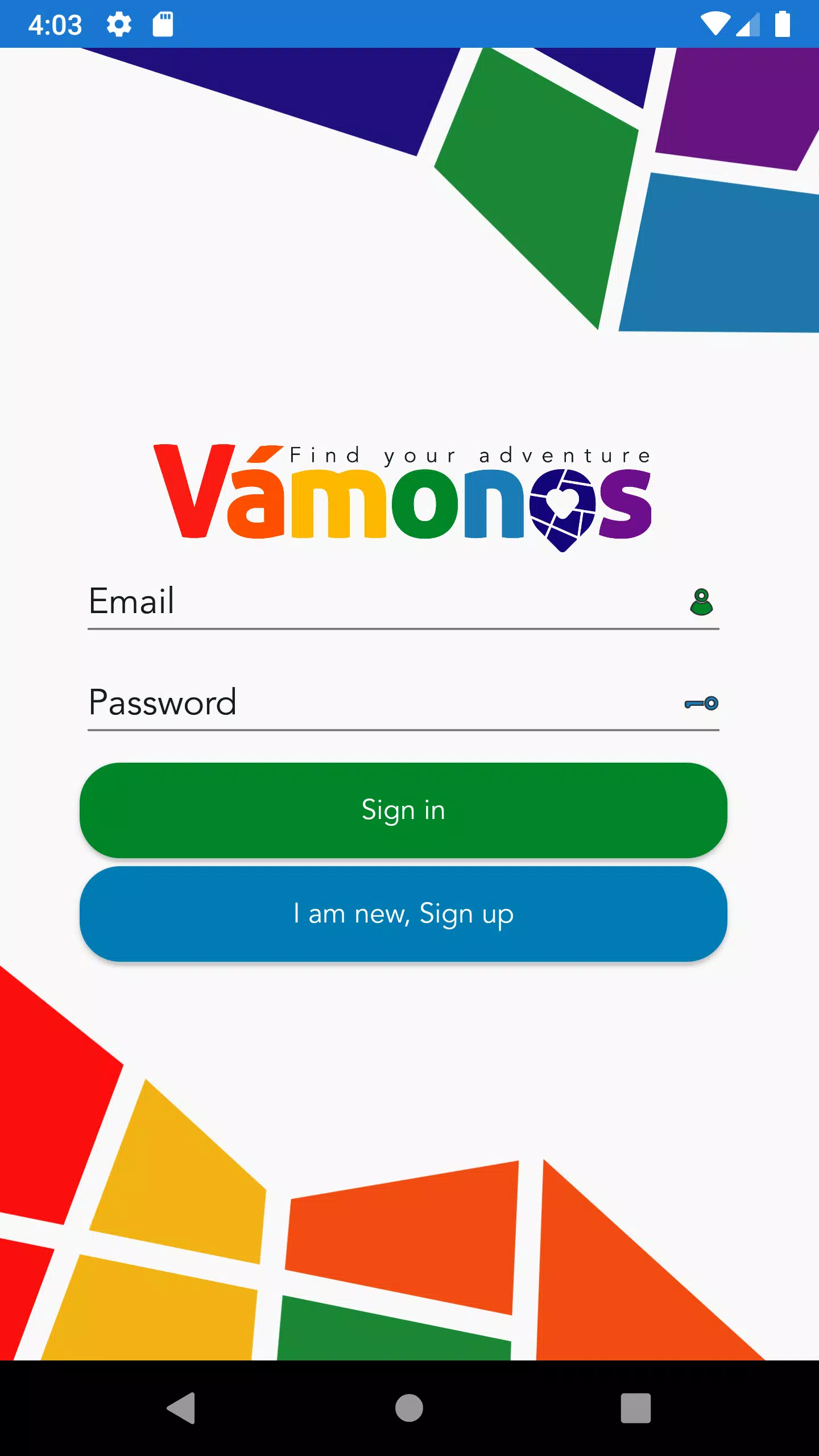 Vámonos Captura de tela 0