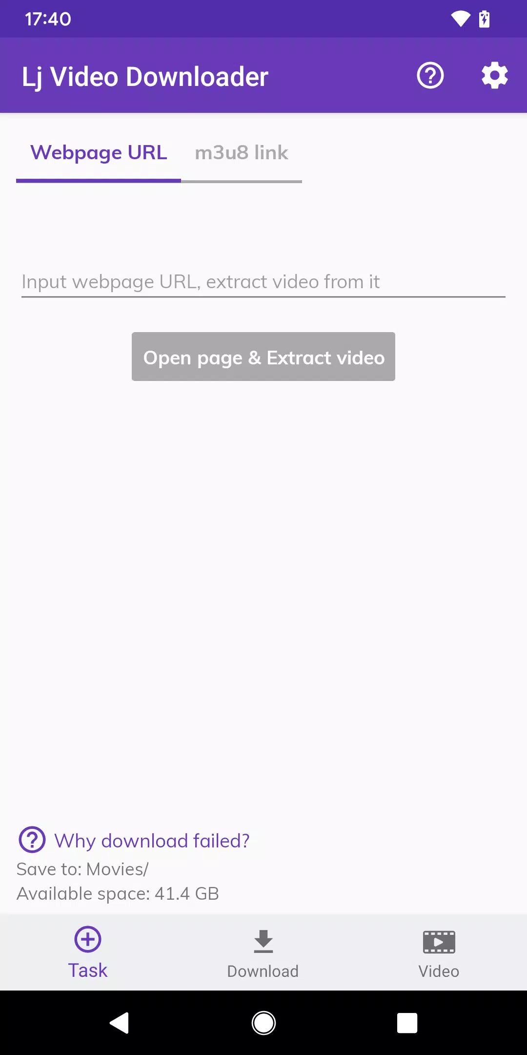 Lj Video Downloader (m3u8,mp4) Скриншот 0