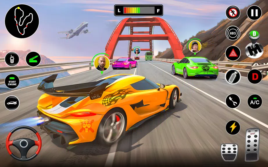 Schermata Racing in Highway Car 3D Games 1