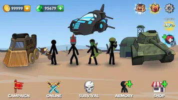 Age of Stickman Battle of Empires スクリーンショット 0