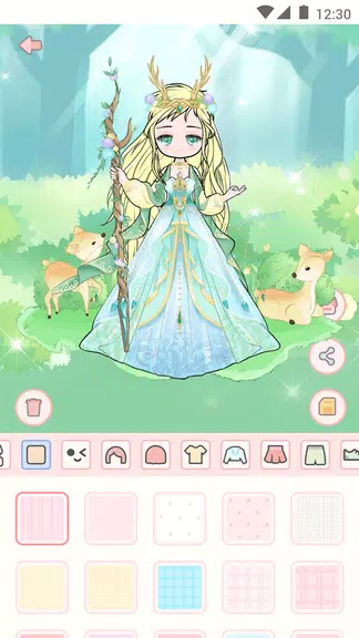 Cute live star:dress up avatar スクリーンショット 3