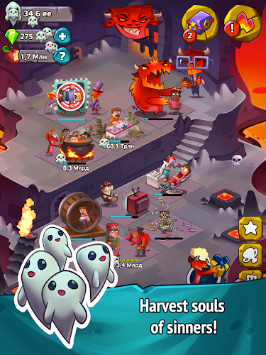 Idle Evil Clicker: Hell Tap应用截图第1张