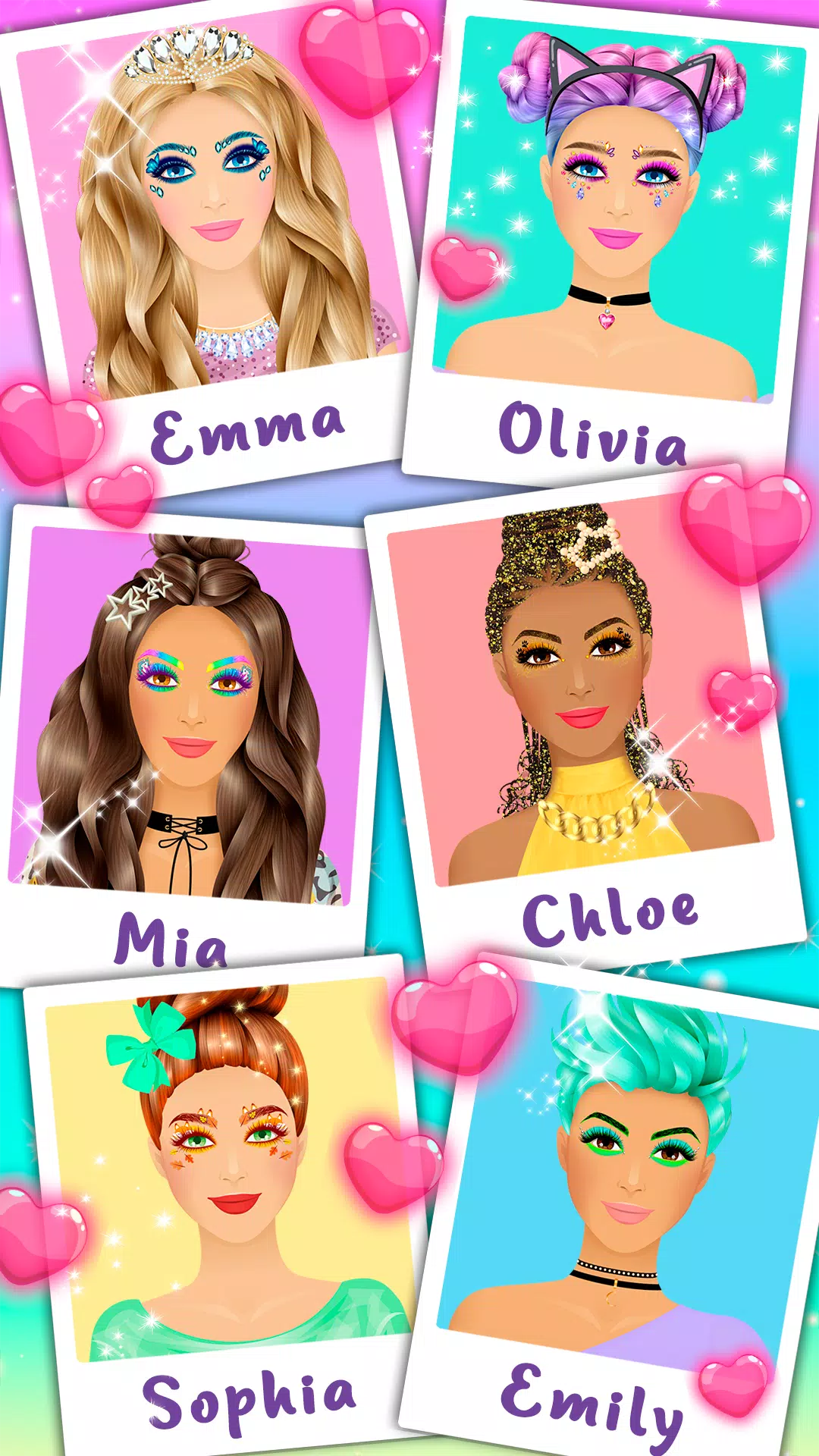 Makeup Beauty Salon Game Girls ภาพหน้าจอ 0