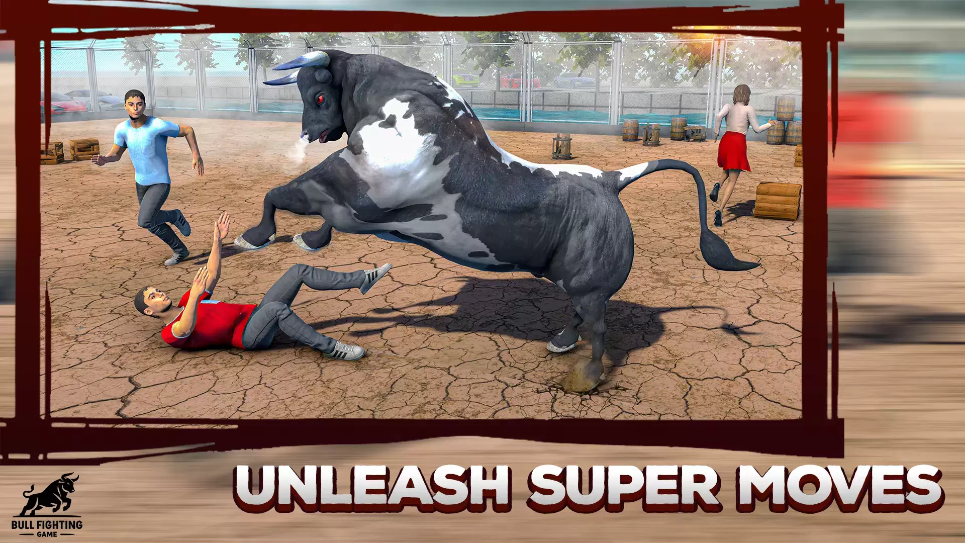 Bull Fighting Game: Bull Games स्क्रीनशॉट 2