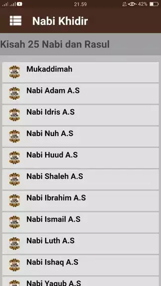 Biografi & Kisah Nabi Khidir Screenshot 1