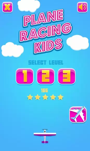 Plane Racing Game For Kids Schermafbeelding 0