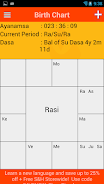 Kundali-BirthChart ภาพหน้าจอ 3