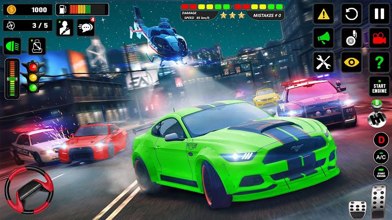 Highway Police Car Chase Games ภาพหน้าจอ 1