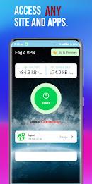 Eagle VPN - Secure VPN Proxy Tangkapan skrin 0