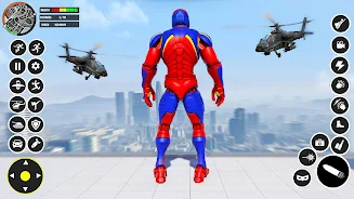 Spider Rescue- Rope Hero games স্ক্রিনশট 0