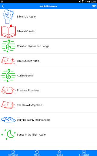 Schermata Bible Study Tools, Audio Video 1