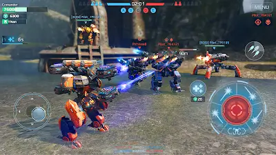 War Robots. PvP Multi-joueur Capture d'écran 2