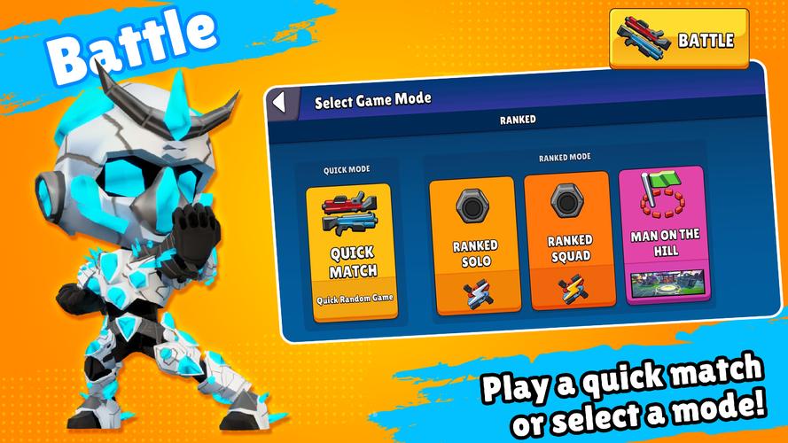 Gaxos: Brawl Bots スクリーンショット 1