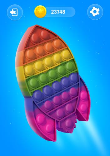 Antistress Rainbow Popit Toys Schermafbeelding 1