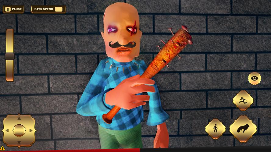 Scary Grandma Grandpa House 3D 스크린샷 2