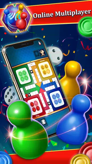 Ludo Judo - New Ludo Game of 2 Schermafbeelding 1
